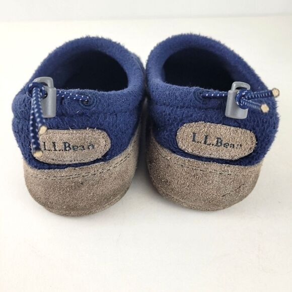 LL BEAN fleece slippers 10/11 little kids - Picture 4 of 6